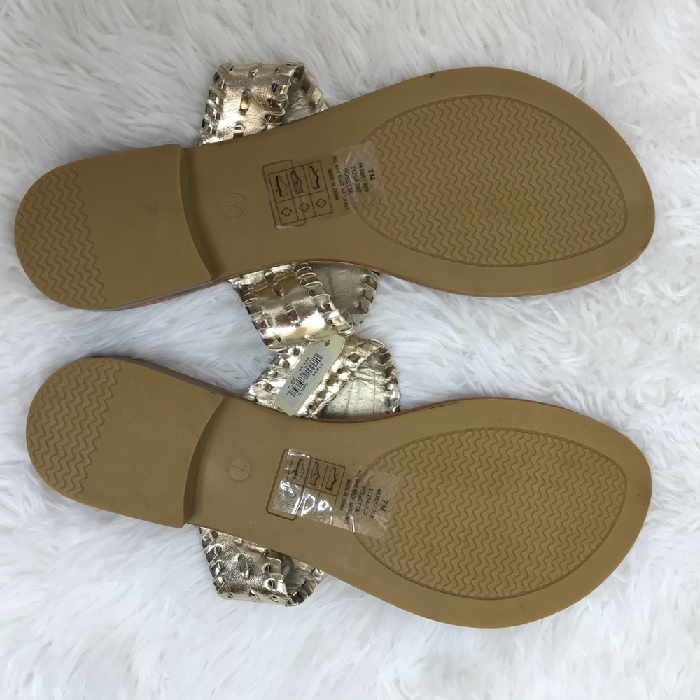 Altar’d State Gold Sandals NWT - Picture 5 of 5